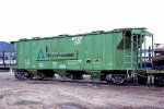 Weyerhaeuser company service sand covered hopper WTCX #088